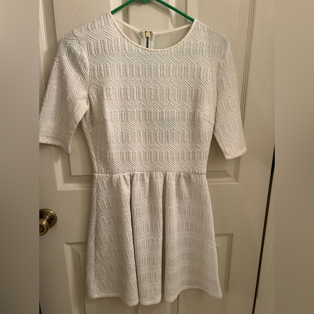 B Darlin Cream Dress